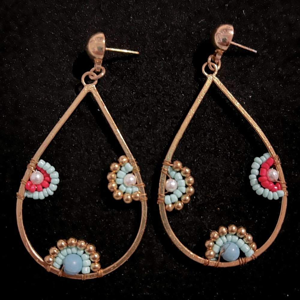 Park lane gold tone indie earrings
